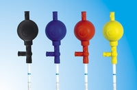 Pipette filler bulb rubber yellow