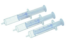 10mL, Luer-Slip, Eccentric, All Plastic, Syringe