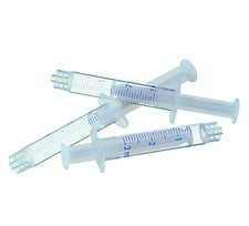 3mL, Luer-Lok, Concentric, All Plastic, Syringe
