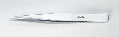 SS FORCEPS STRAIGHT, LONG PRECISE TIPS, 5INCH LENGTH