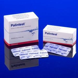 TEST KIT FLUORIDE PK FOR 50 TESTS 0-1.5mg/L PALINTEST