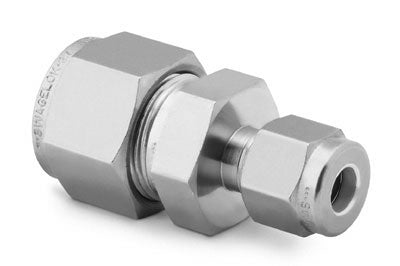 SS Tube Fitting, Reducing Union, 1/8 in. x 1/16 in. Tube OD