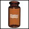 Vial 10-CV(A) crimp top headspace 20mm crimp cap borosilicate glass amber 10mL 22 x 45mm Thermo Scientific Chromacol