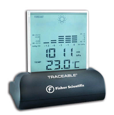 Barometer traceable digital & clock