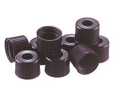 Screw cap 9-425 black polypropylene open top