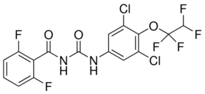 Hexaflumuron  10 µg/ml Ethyl acetate