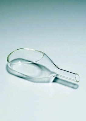 Weighing funnel/scoop borosilicate glass 3mL 70mm Pyrex