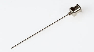 Metal Hub Needle (N) point style 5, 51mm length 20 gauge, (Conical needle with side port)