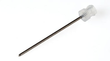 Kel-F Hub Needles (KF) point style 5, 51mm length 16 gauge, (Conical needle with side port)