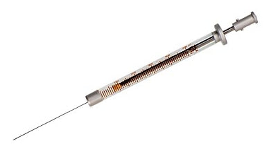 Hamilton 500 µL, Model 1750 CTC Syringe (7.9 mm), Fixed Needle, 26 gauge, 51 mm, point style AS, (cone tip)