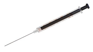 Hamilton 2.5 mL, Model 1002 LTN CTC Syringe, Cemented Needle, 23 gauge, 51 mm,  point style 5, (cone tip)