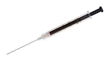 Hamilton 2.5 mL, Model 1002 LTN CTC Syringe, Cemented Needle, 26 gauge, 51 mm, point style 5. (cone tip, side port)