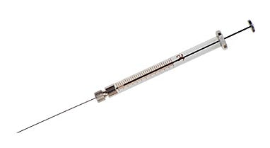 Hamilton 1.2 µL, Model 7701.2 KH CTC Syringe (6.6 mm), Knurled Hub Needle, 26 gauge, 51 mm, point style AS, (cone tip)