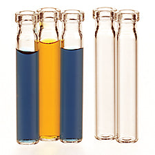 650µL, Clear Glass, 7x40mm, Flat Base, 8mm Crimp Top Vial