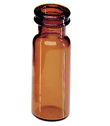 2mL, Amber Glass, 12x32mm, Flat Base, Target Snap-It 11mm Crimp/Snap Vial