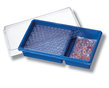 Vial kit Target Snap-It polypropylene vial with clear cap and pre-slit PTFE/silicone septum, 300µL