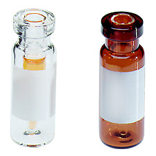 250µL, Clear Glass I-D, 12x32mm, Fused Insert, Target Snap-It 11mm Crimp/Snap Vial