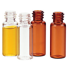 2mL, Amber Glass, 12x32mm, Flat Base, 8-425 Screw Thread Vial