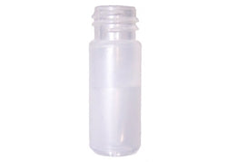 1mL Vial screw thread polypropylene clear