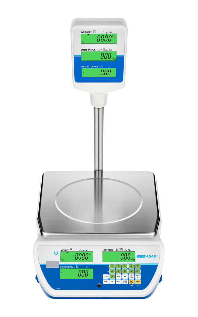 Swift Price Computing Retail Scale-SWZ 30DP, Capacity 15kg/30kg, Readability 0.005kg/0.010kg, Pillar Display