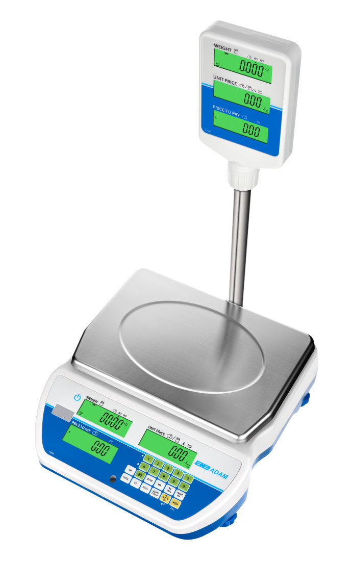 Swift Price Computing Retail Scale-SWZ 3DP, Capacity 1.5kg/3kg, Readability 0.0005kg/0.001kg, Pillar Display