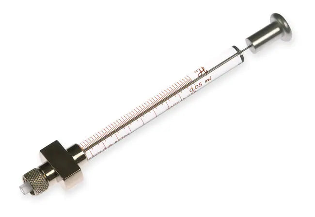 Hamilton™ 1700/1000 Series Gastight™ Instrument Syringe: DX Termination Syringe 1710 DX diluter right side 100µL