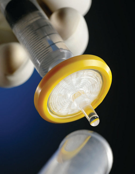 17mm Syringe Filter PTFE Membrane, 0.45µm